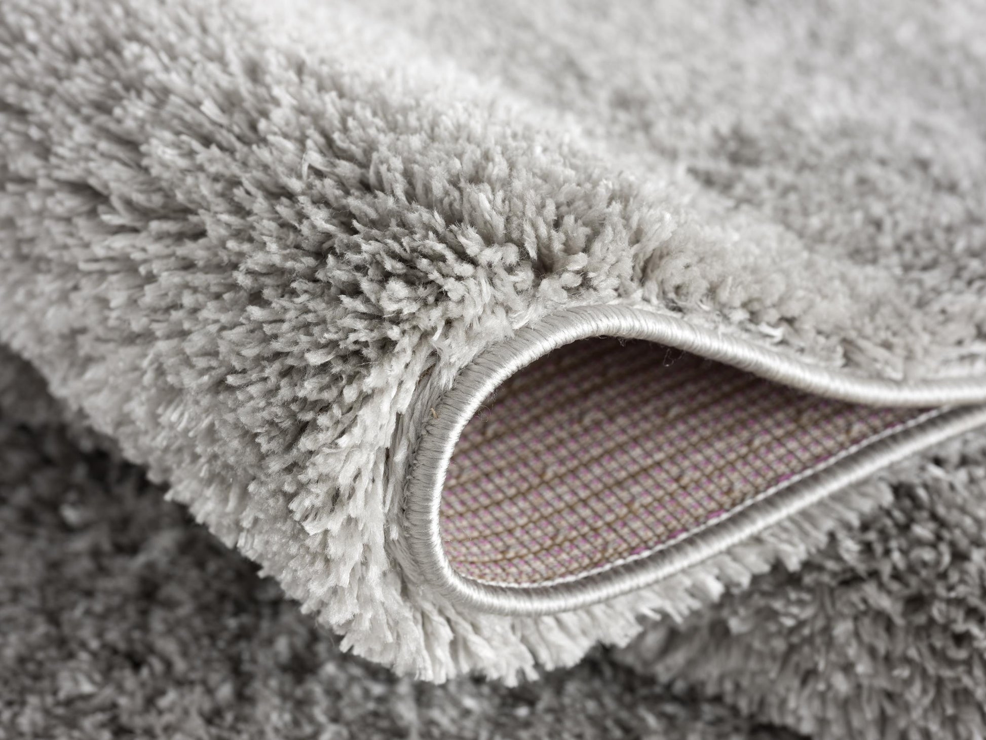 Asahi Solid Contemporary Grey Indoor Rug-10