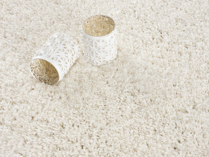 Asahi Solid Contemporary Beige Indoor Rug-9