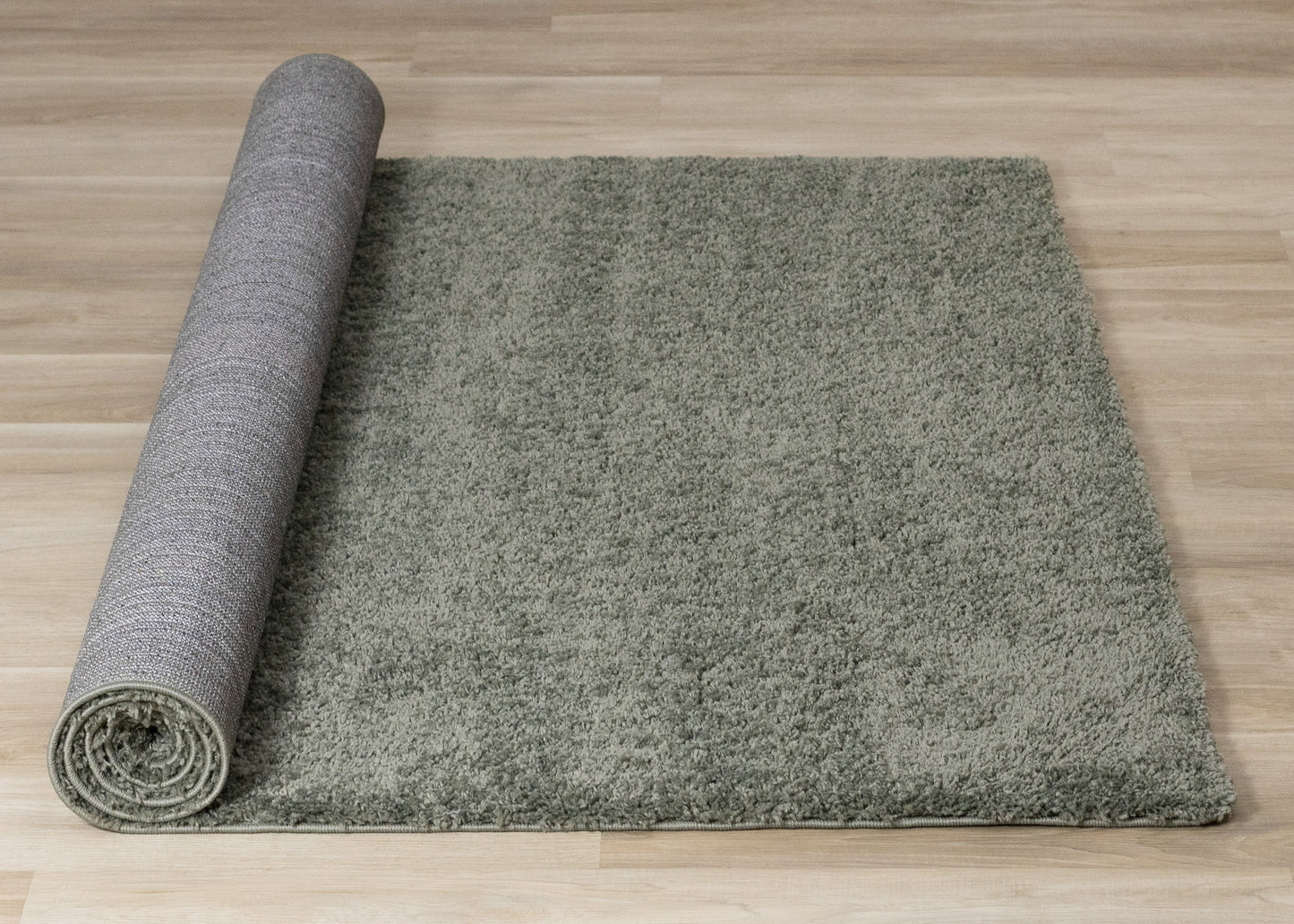 Modern Tonal Solid Green Area Rug-7