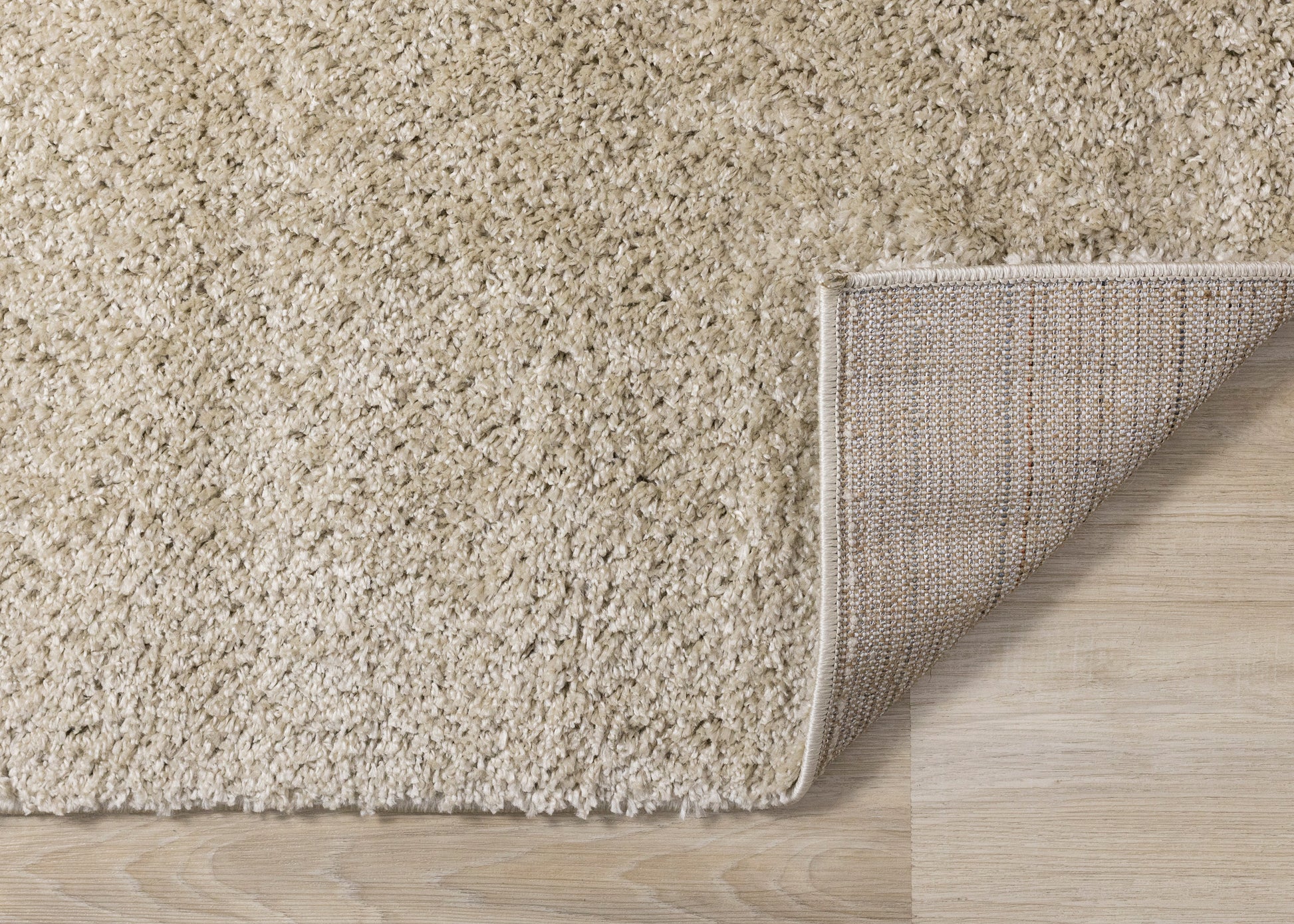 Modern Tonal Solid Beige Area Rug-5