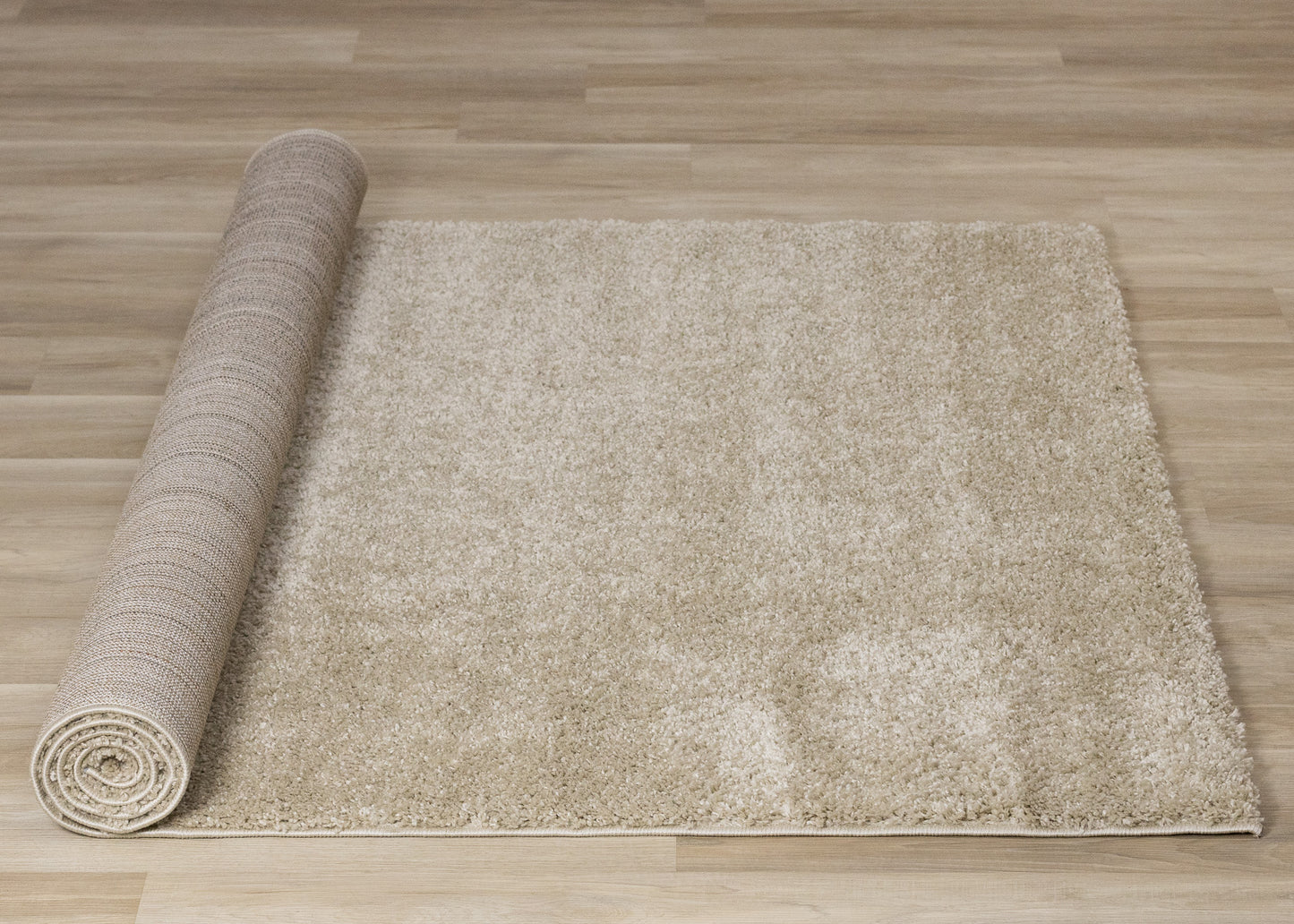Modern Tonal Solid Beige Area Rug-6