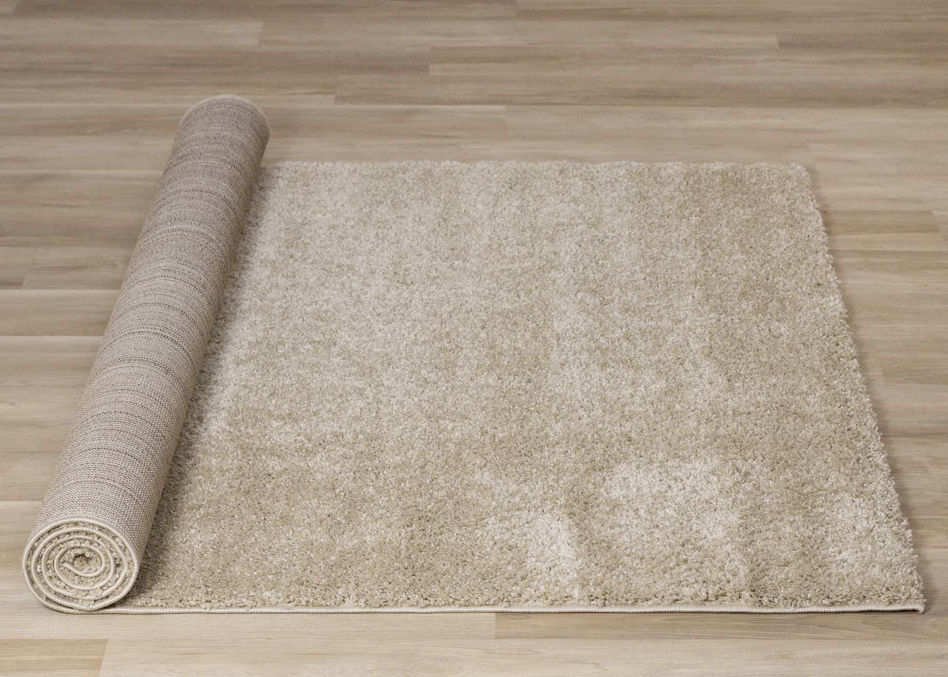 Modern Tonal Solid Beige Area Rug-6