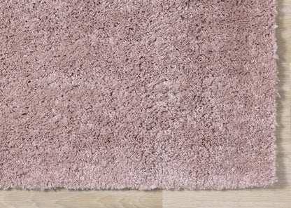 Modern Tonal Solid Pink Area Rug
