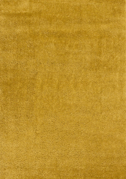 Modern Tonal Solid Yellow Area Rug