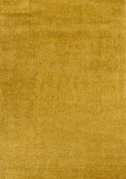 Modern Tonal Solid Yellow Area Rug