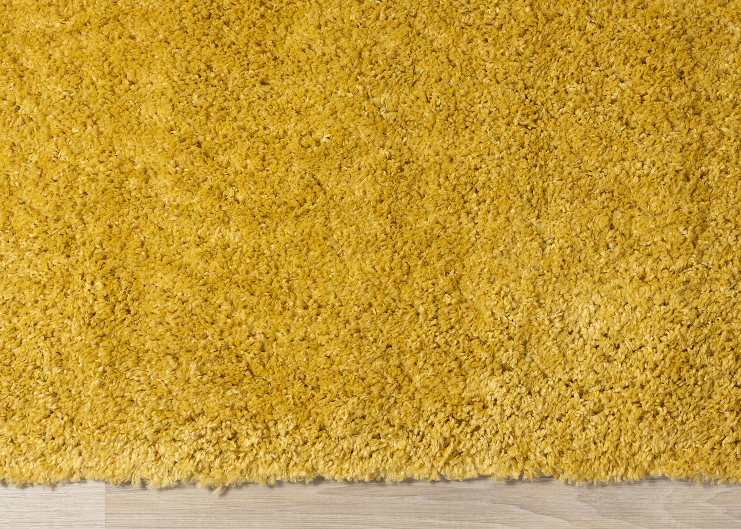 Modern Tonal Solid Yellow Area Rug