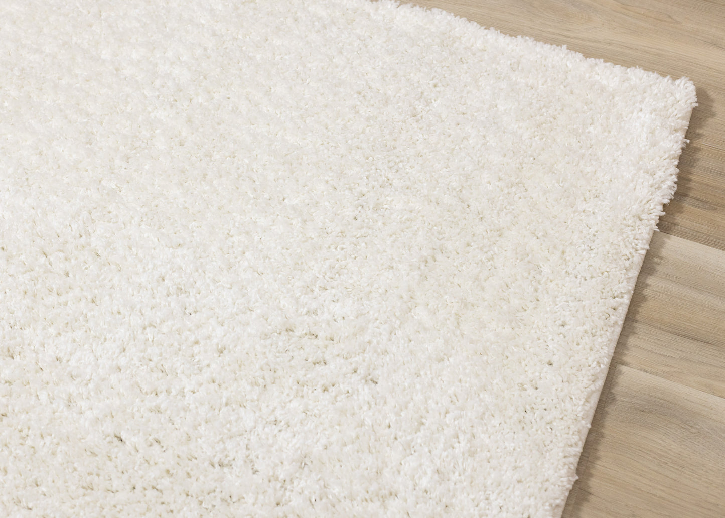 Modern Tonal Solid Cream Area Rug