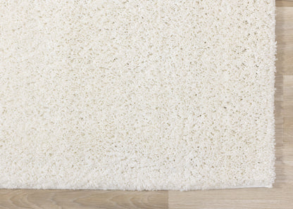Modern Tonal Solid Cream Area Rug