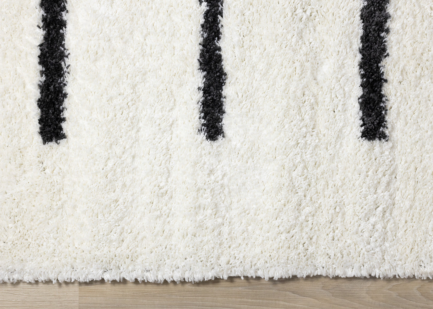 Contemporary Stripes Cream Area Rug-8