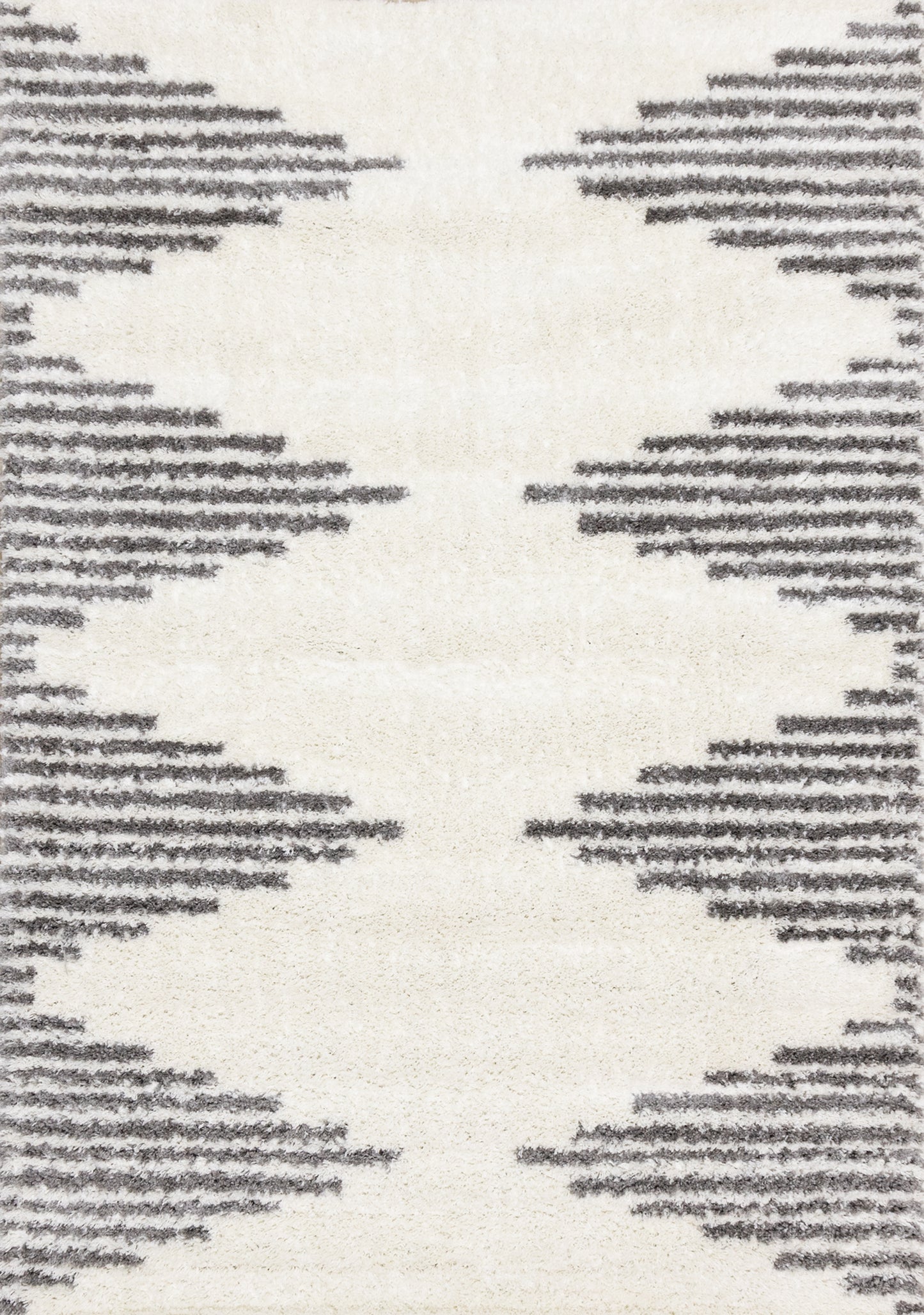 Mid-Century Geometric Cream Area Rug-1
