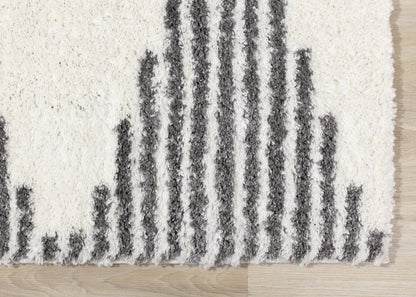 Mid-Century Geometric Cream Area Rug-5