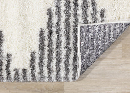Mid-Century Geometric Cream Area Rug-6