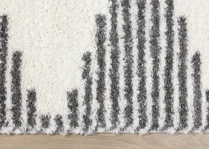 Mid-Century Geometric Cream Area Rug-8