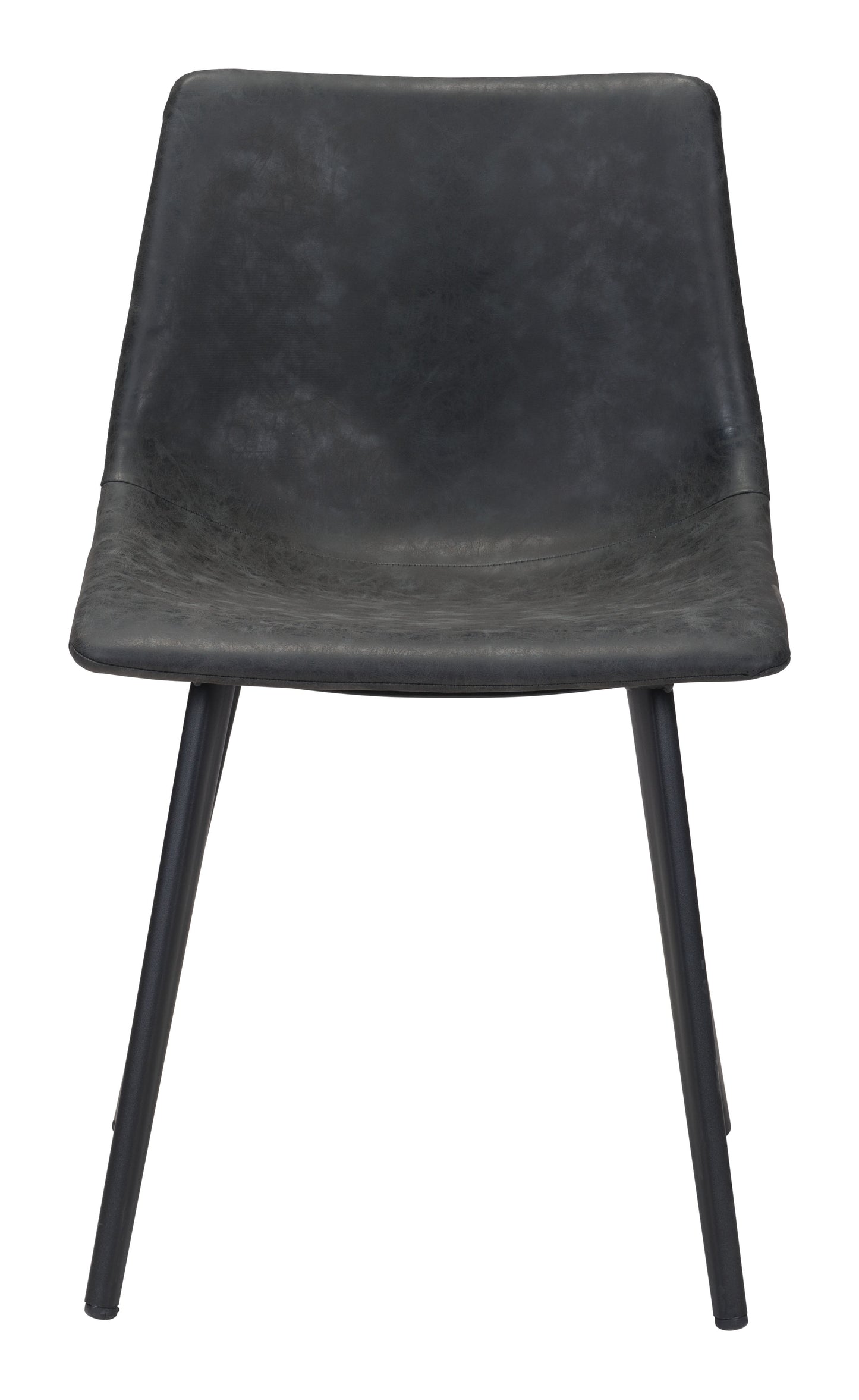 Chaise de salle à manger Daniel (lot de 2) noire vintage