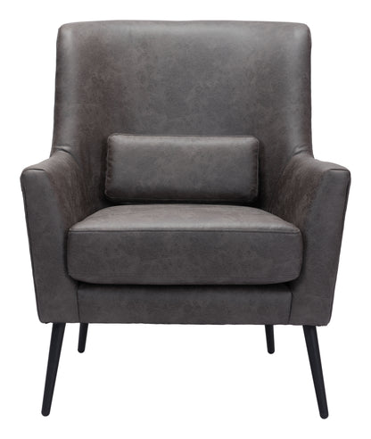 Fauteuil d'appoint Ontario noir vintage