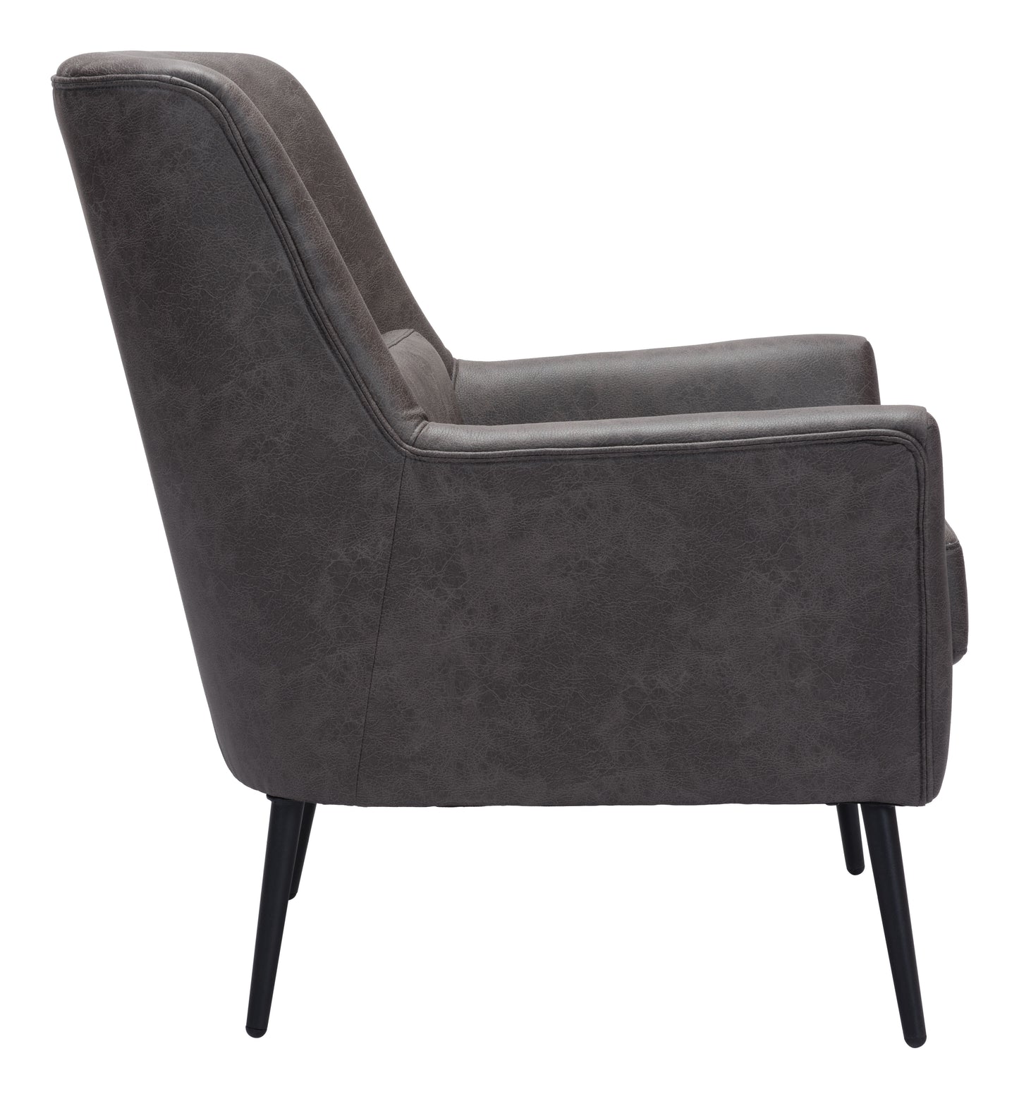 Fauteuil d'appoint Ontario noir vintage
