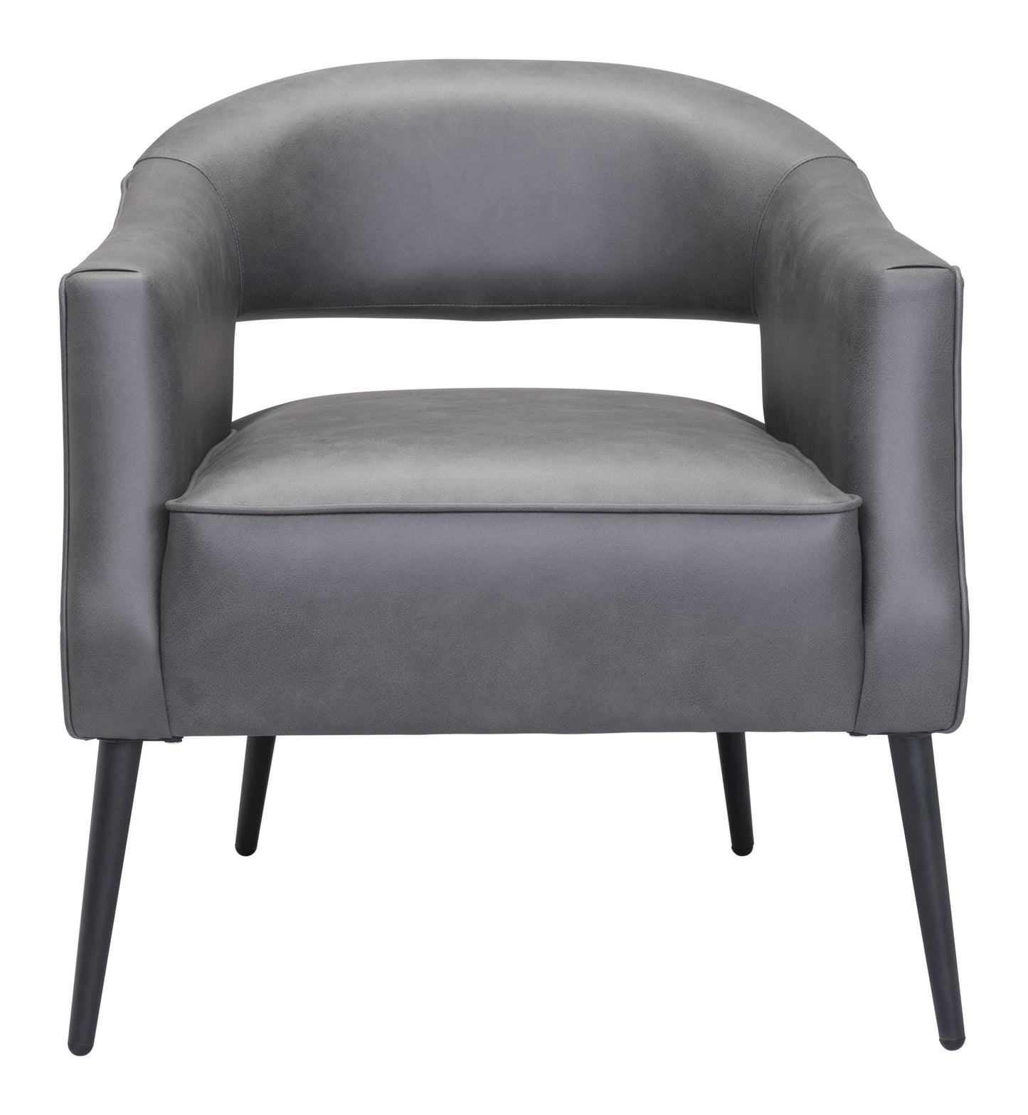 Fauteuil d'appoint Berkeley gris vintage
