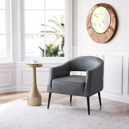 Fauteuil d'appoint Berkeley gris vintage