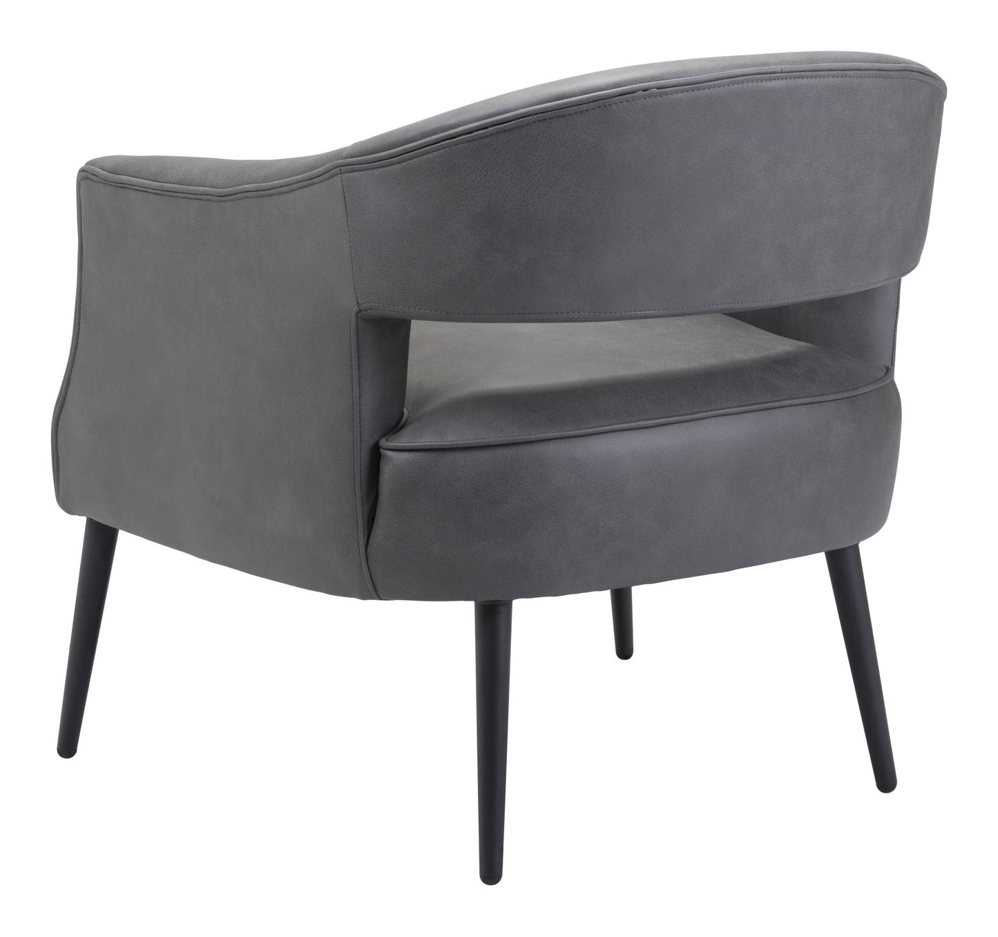 Fauteuil d'appoint Berkeley gris vintage