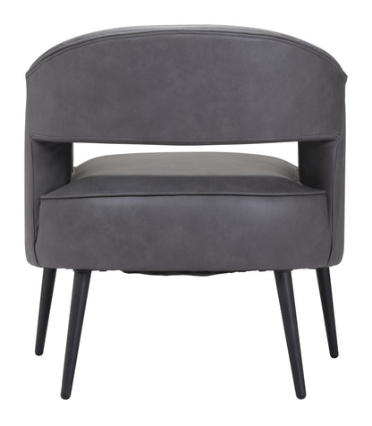 Fauteuil d'appoint Berkeley gris vintage