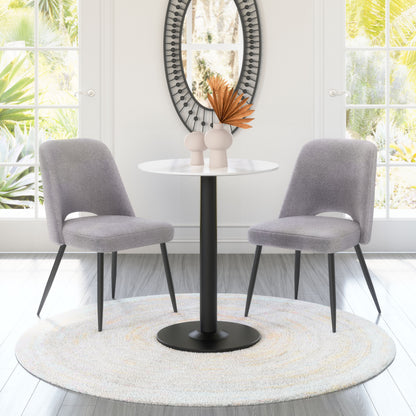 Dining Chair (Set of 2) Gray - Modern & Ergonomic Seating for Home & Office