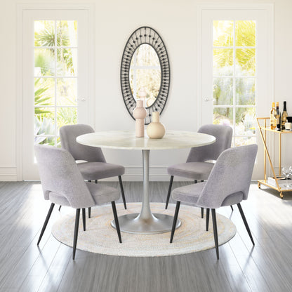 Dining Chair (Set of 2) Gray - Modern & Ergonomic Seating for Home & Office