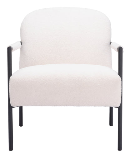 Accent Chair Ivory - Modern & Ergonomic Seating for Home & Office