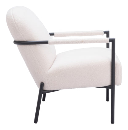 Accent Chair Ivory - Modern & Ergonomic Seating for Home & Office
