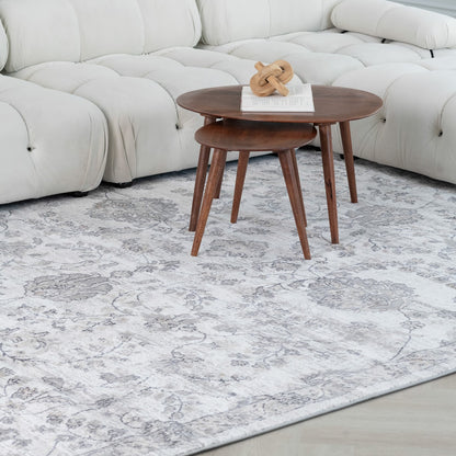 Atlas Classic Floral Beige Rug