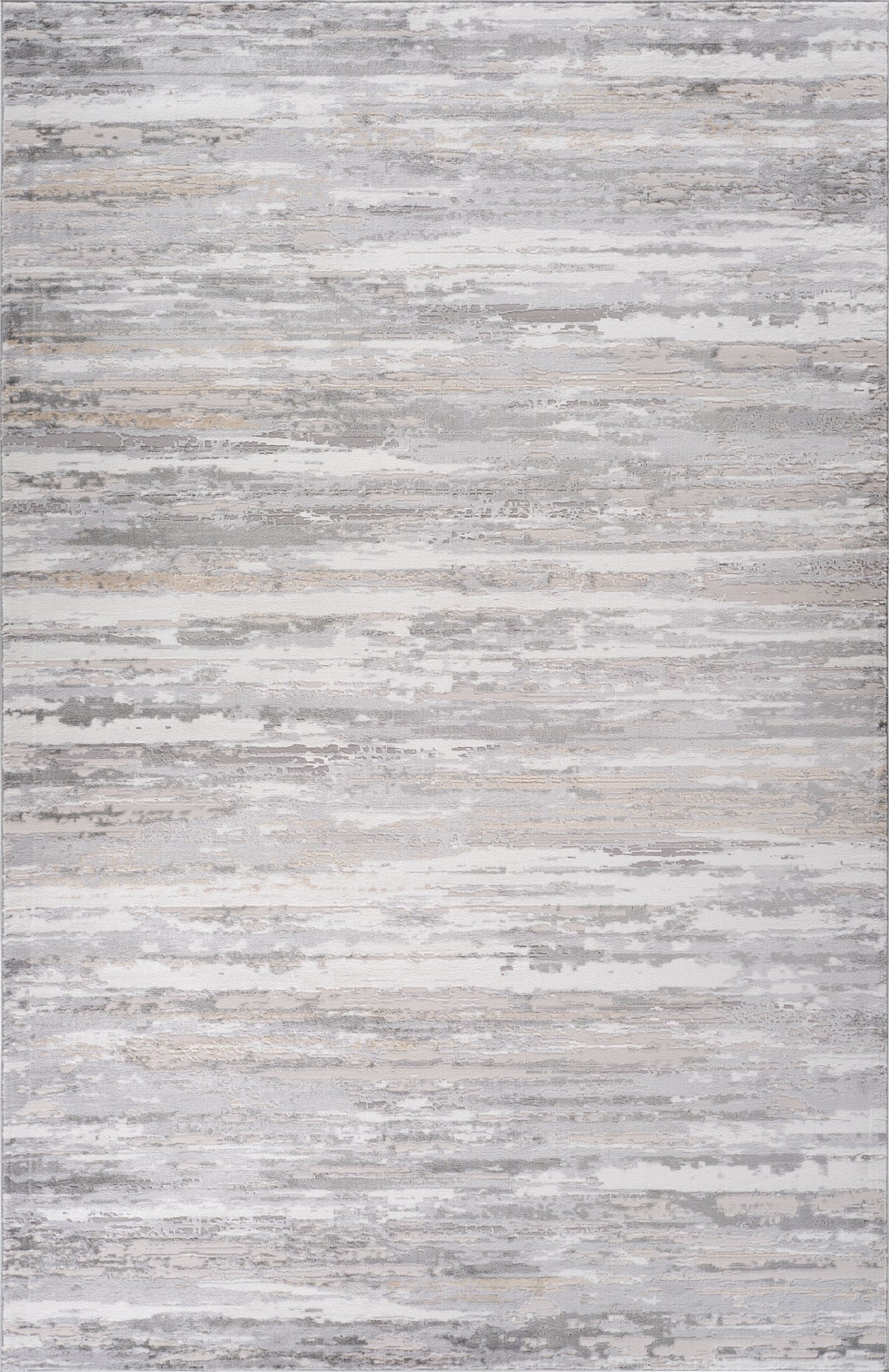 Nord Abstract Contemporary Grey and Beige Indoor Rug-3