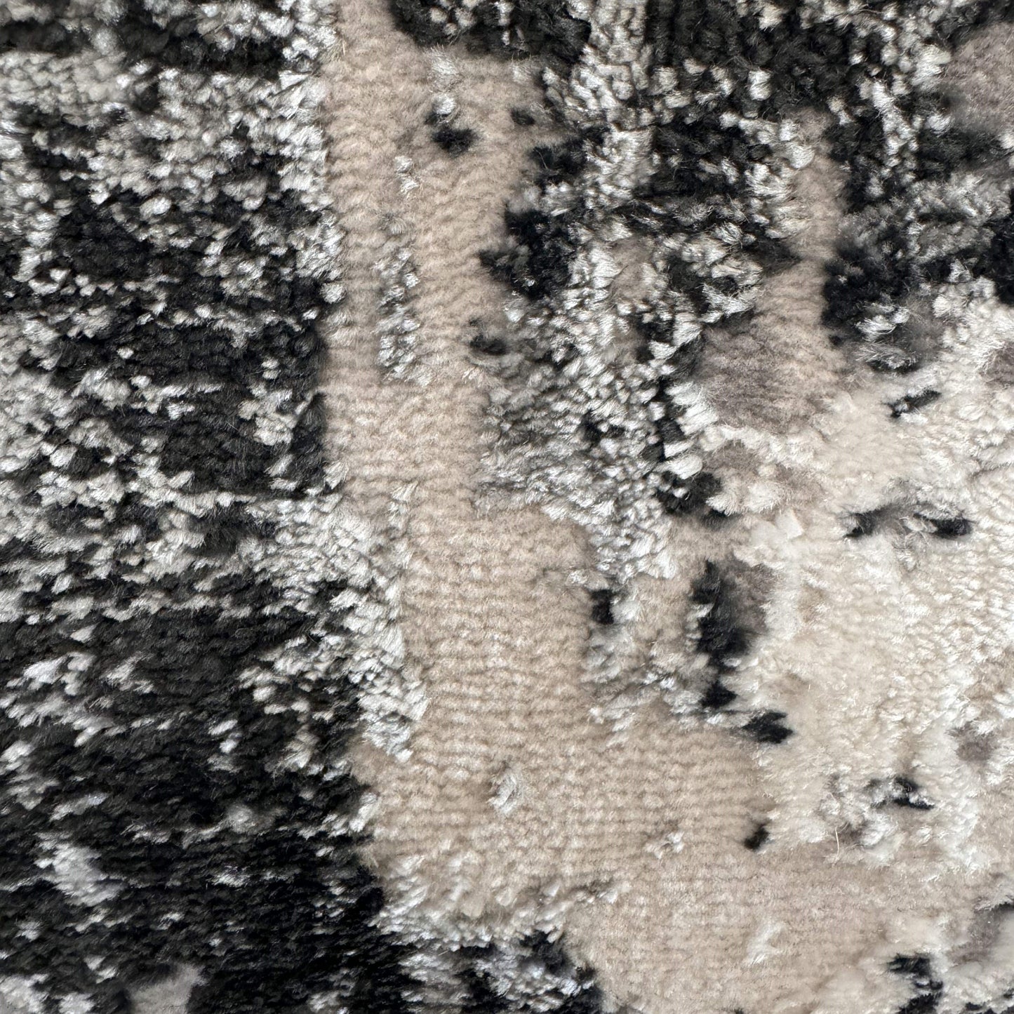 Axiom Abstract Contemporary Grey and Black Indoor Rug-8