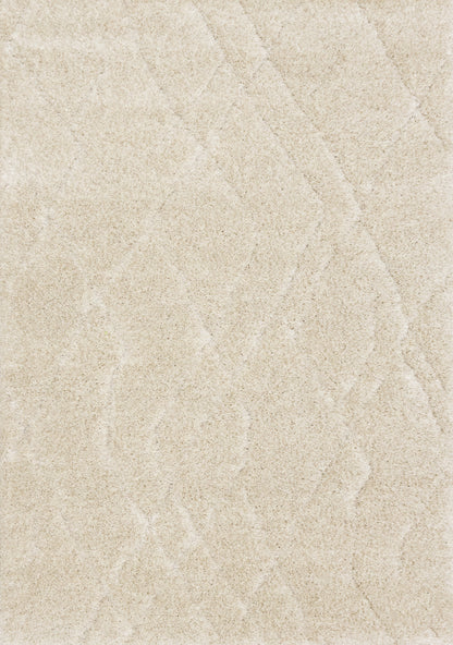 Modern Geometric Cream Area Rug-1
