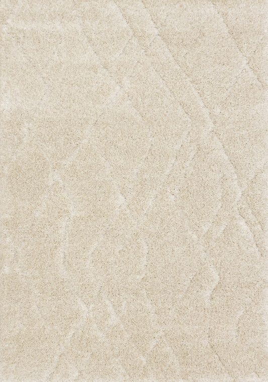Modern Geometric Cream Area Rug
