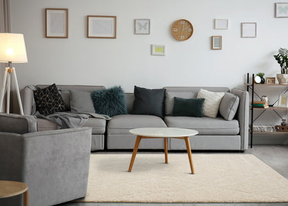Modern Geometric Cream Area Rug-3
