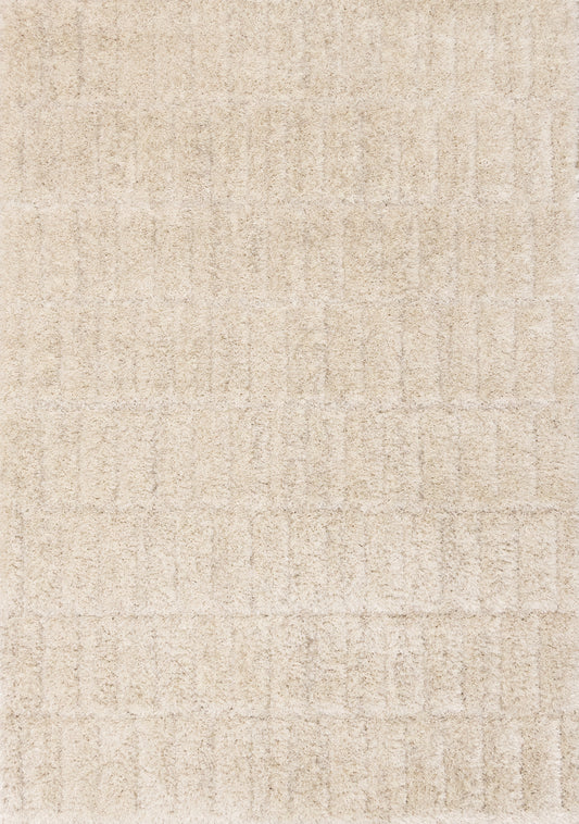 Modern Geometric Cream Area Rug