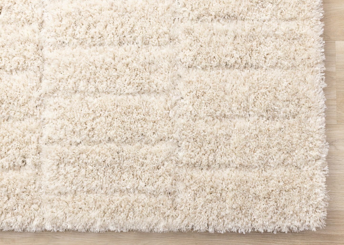 Modern Geometric Cream Area Rug