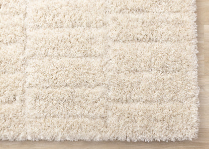 Modern Geometric Cream Area Rug