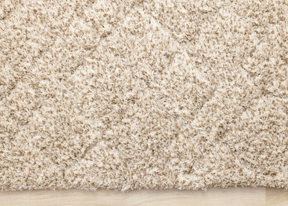 Modern Geometric Beige Area Rug-7
