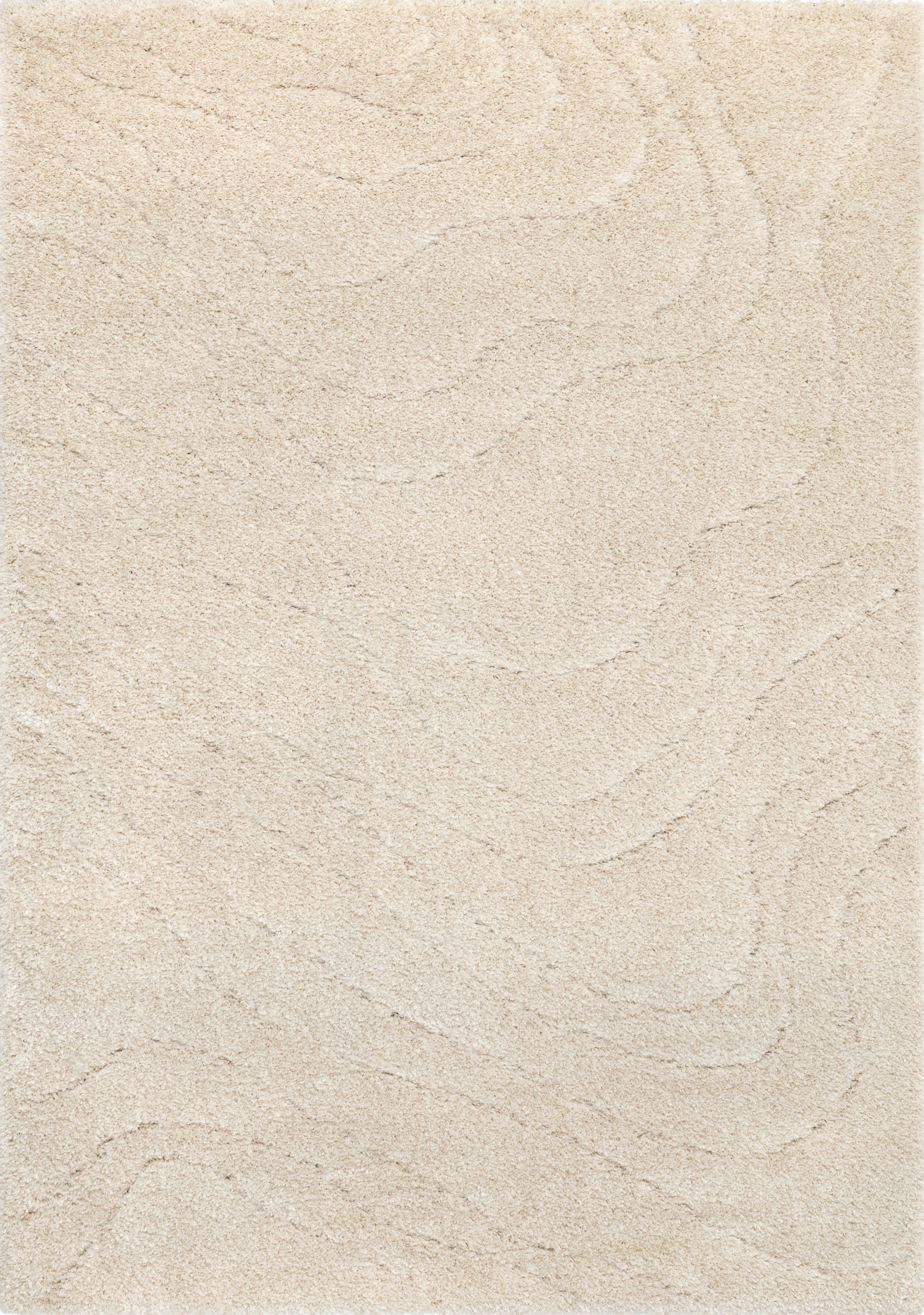 Modern Geometric Cream Area Rug-1