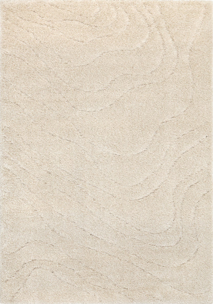 Modern Geometric Cream Area Rug-1