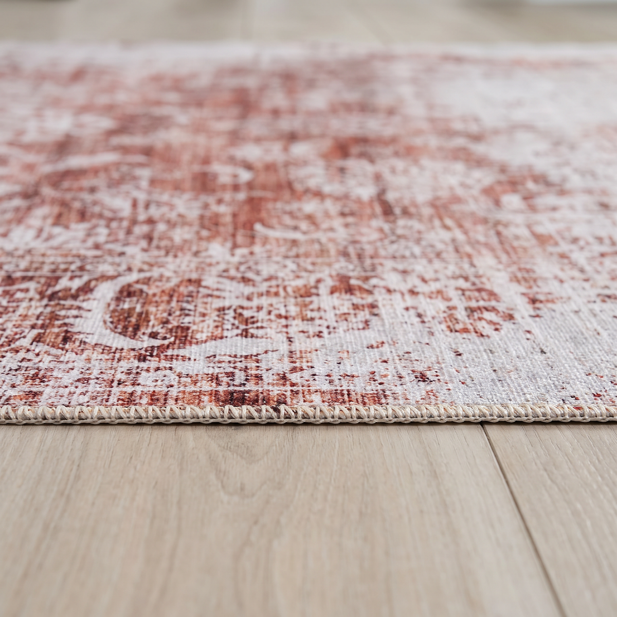 Aria Medallion Traditional Red Indoor Rug