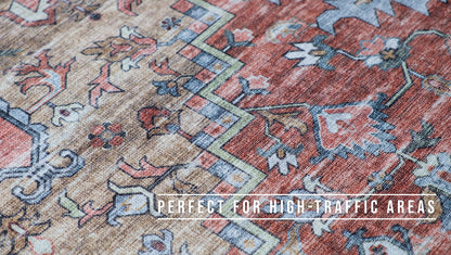 Emir Persian Transitional Red Rug