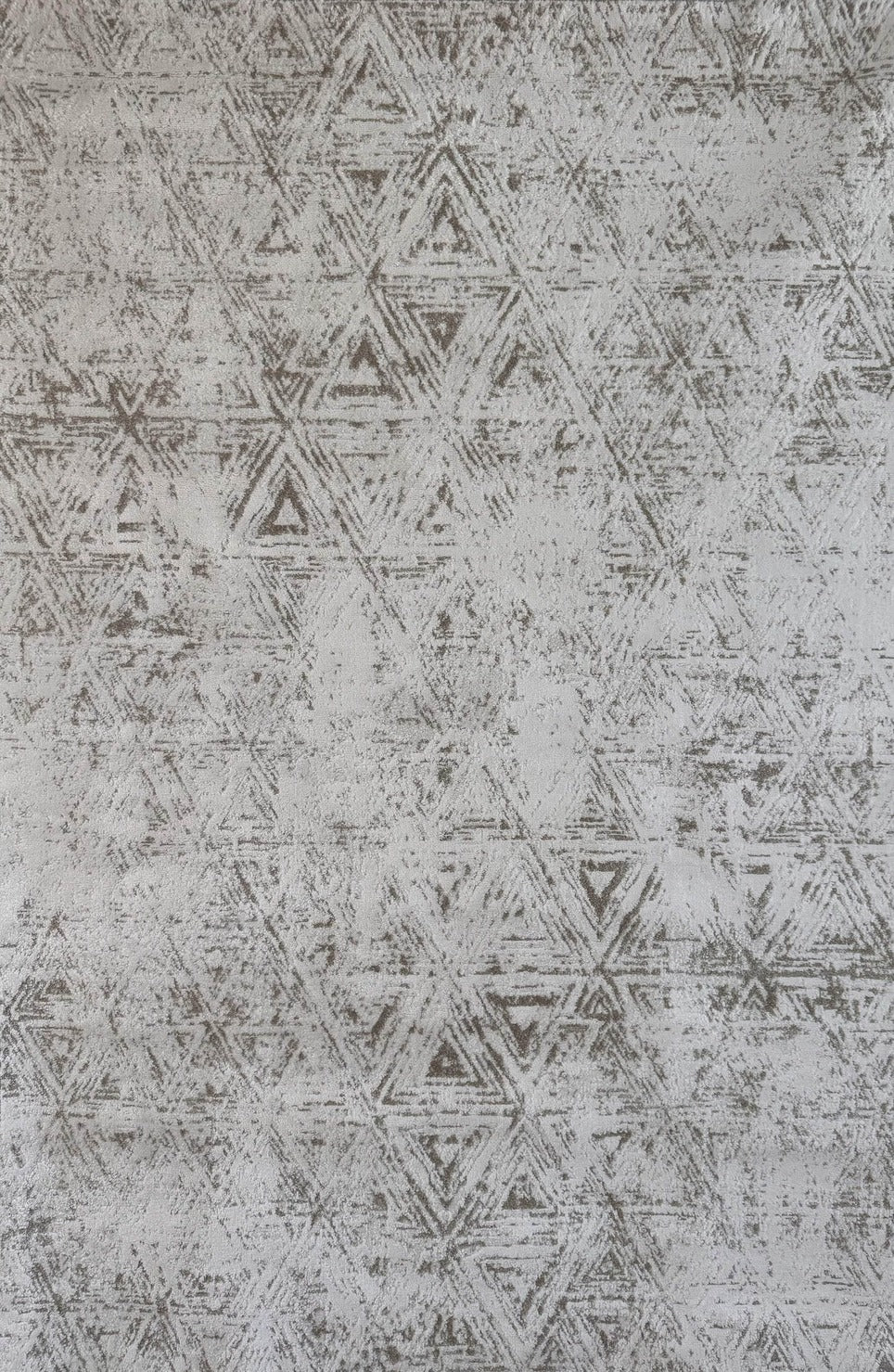 Noema Geometric Contemporary Beige and Cream Indoor Rug