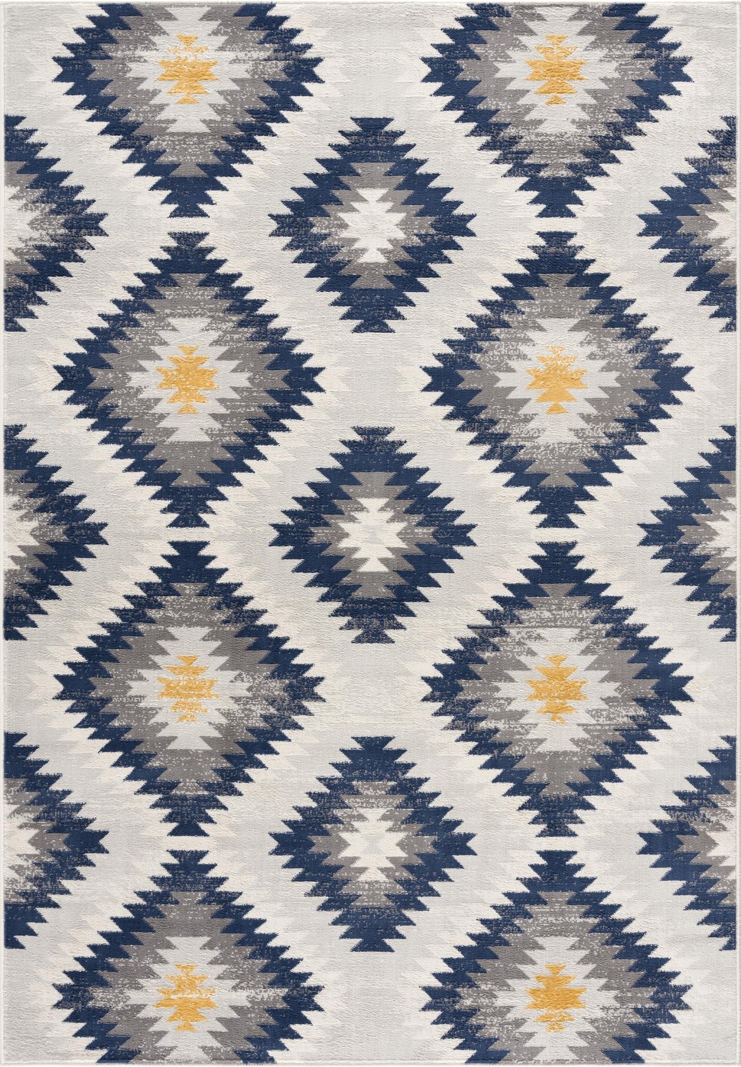 Nava Boho Southwestern Beige Indoor Rug