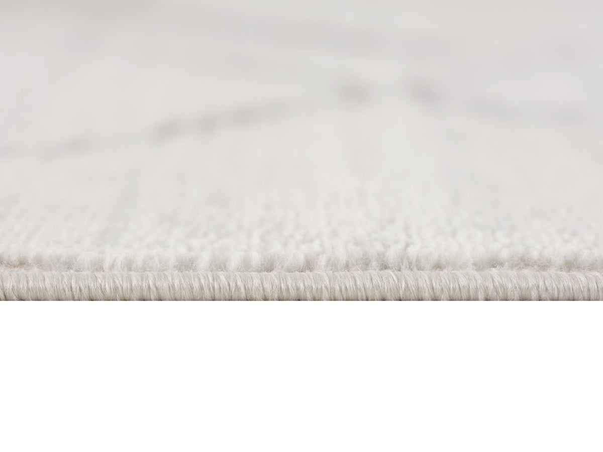 Nira Abstract Contemporary Beige and Grey Indoor Rug