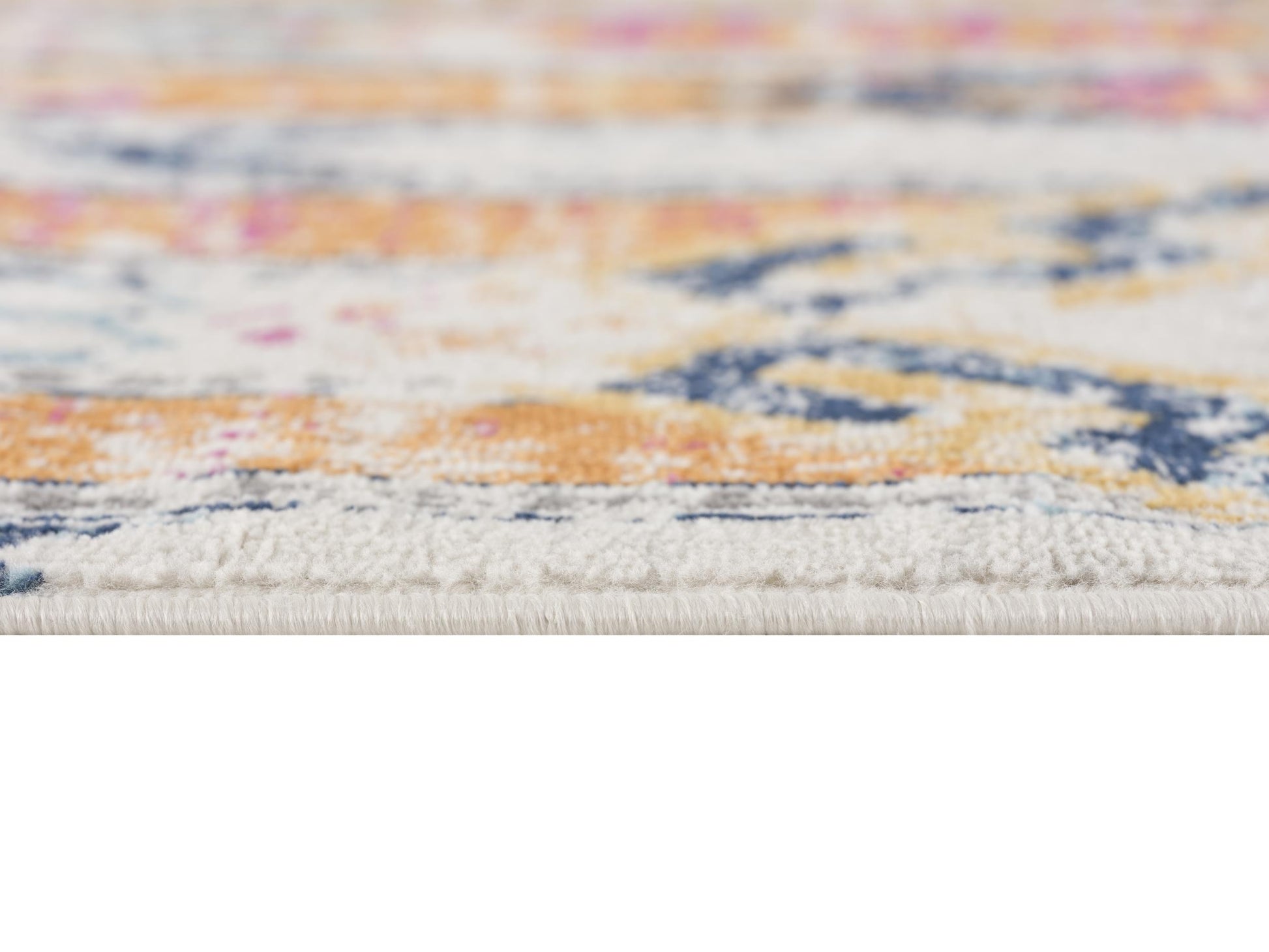 Zaria Boho Contemporary Yellow and Beige Indoor Rug-21