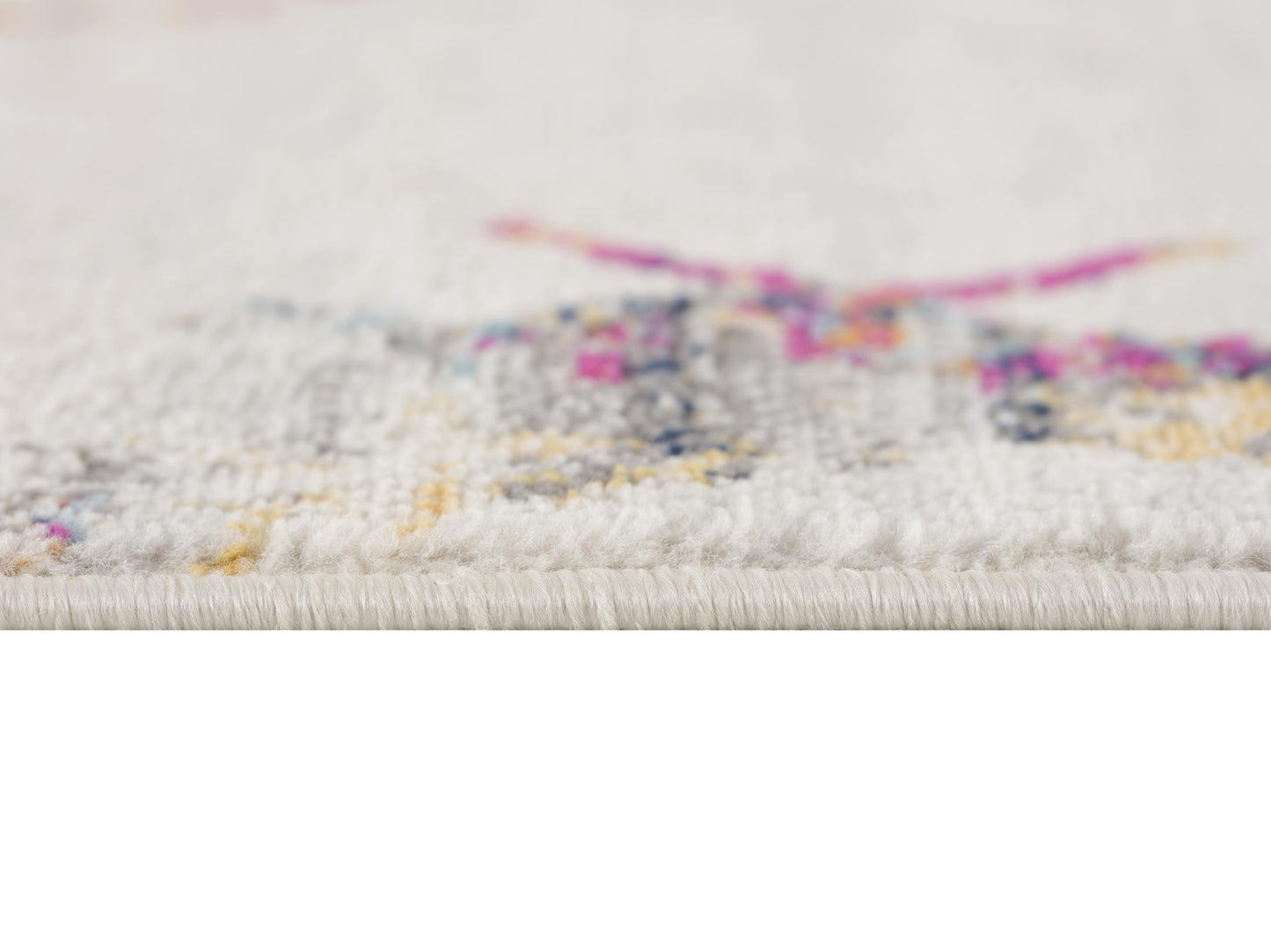 Kenza Boho Traditional Beige Indoor Rug