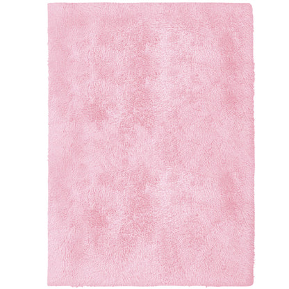 Super Soft Plush Shag Pink Rug