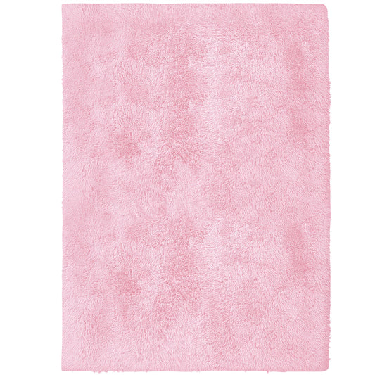 Super Soft Plush Shag Pink Rug