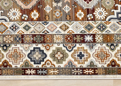 Classic Traditional Border Cream Area Rug-8